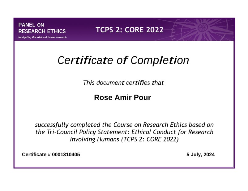 TCPS 2: CORE